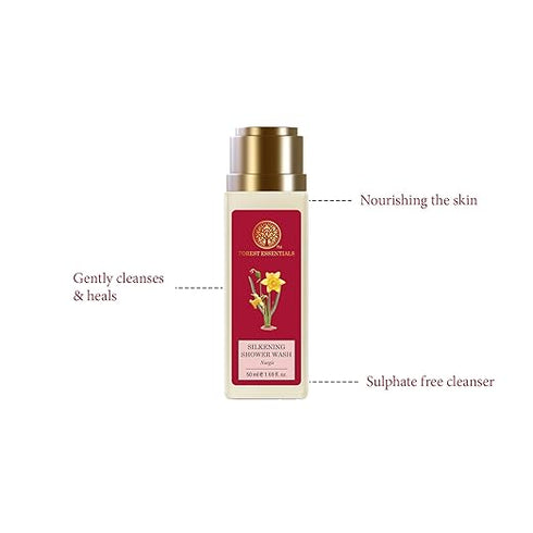 Forest Essentials Silkening Shower Wash Nargis